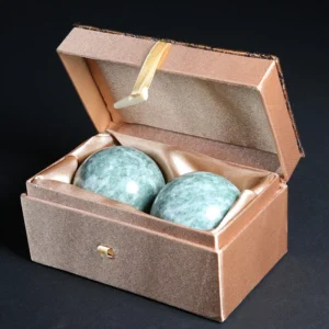 Natural Jade Baoding Balls 50mm Fitness
