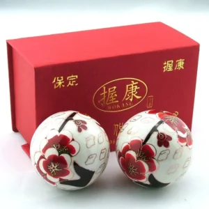 Cloisonne Meditation Baoding Balls Set