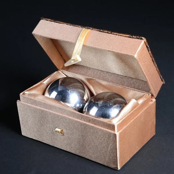 Natural Jade Baoding Balls 50mm Fitness