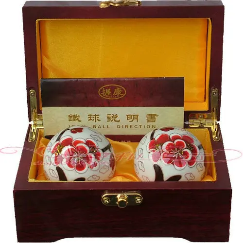 Cloisonne Meditation Baoding Balls Set