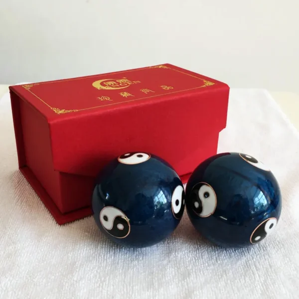 Cloisonne Meditation Baoding Balls Set