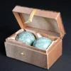 Natural Jade Baoding Balls 50mm Fitness